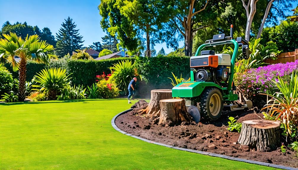 professional stump grinding benefits